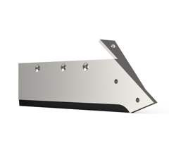 Soc carbure Droit à pointe boulonnée 14" pour charrue NAUD 031189D adaptable