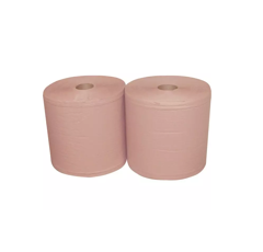 Lot de 2 bobines essuie mains chamois - 230 x 300 mm | Papier absorbant