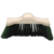 Balai pvc vert 'baldozer' 32 cm sans manche