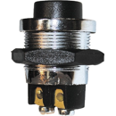 Interrupteur poussoir métal 12 V 25 A - 24 V 12,5 A adaptable