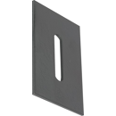 Racloir métallique 125 x 85 mm pour rouleau packer KVERNELAND adaptable