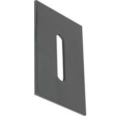 Rascador metálico 125 x 85 mm para rodillo packer KVERNELAND adaptable