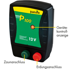 Electrificateur P100 sur batterie 12 V - PATURA