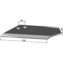 Ersatzflügel - Modell Landsberg-Pöttinger, links310 mm Pöttinger-Landsberg Nachbau 101LAN02L