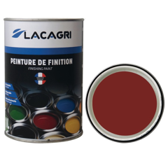 Peinture de finition Rouge HARDI pot 1L| LACAGRI