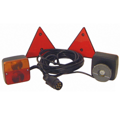 Kit éclairage magnétique 7 m pour tracteur adaptable