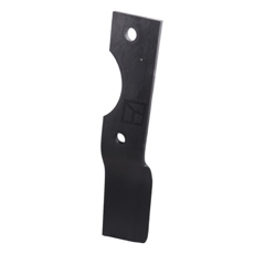 Hoja derecha 365 x 70 x 10 mm para rotavator ALPEGO adaptable