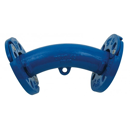 Coude fonte peinte 45°