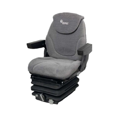 Siège en tissu à suspension mécanique 710 - 790 mm adaptable