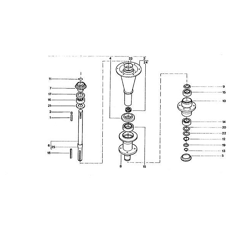 Moyeu pour faucheuse DEUTZ-FAHR 06589632 adaptable