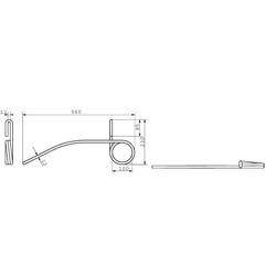 Dent pour semoir VÄDERSTAD 306239 adaptable