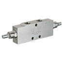 Senkbremsventil, doppelwirkend,Anschlussgewinde 1/2",max. Volumenstrom 60 l/min  VBCD12DEA