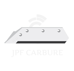 Soc carbure Gauche à pointe boulonnée 18" pour charrue KUHN HUARD 622237 adaptable