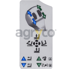 Autocollant pour téléscopique MERLO 56482 adaptable