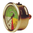 Manomètre à échelle dilatée 63 mm 1/4"- 0/20/60 bars - WIKA