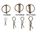 Paquets d'assortiment goupille et attache à griffe VLF8700 adaptable