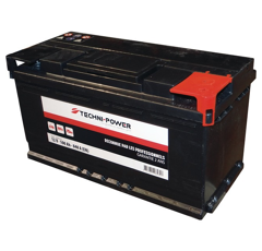 Batterie tracteur 12v 100Ah 840A + à droite | TECHNI-POWER