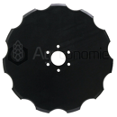 Disque crénelé Ø350x4 mm pour semoir ACCORD AC821839 adaptable 
