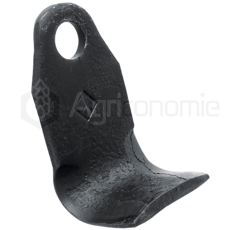 Couteau équerre pour broyeur 122x61mm PERFECT adaptable 