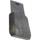 Couteau droit pour broyeur 345x80mm HYMACH adaptable - Blacksteel©