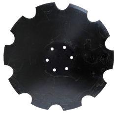 Disque crénelé ∅684x7 pour déchaumeur HORSCH 311081 adaptable