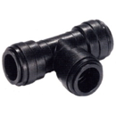 Raccord en T pour tube de rampe Ø 22 - 28 mm adaptable