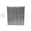 Grille inférieure pour moissonneuse-batteuse NEW HOLLAND 89831346 adaptable