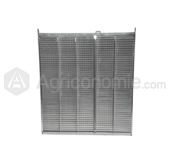Grille inférieure pour moissonneuse-batteuse NEW HOLLAND 89831346 adaptable
