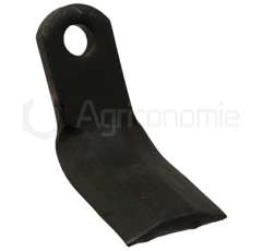 Couteau-Y pour broyeur 125x40mm TIERRE adaptable 