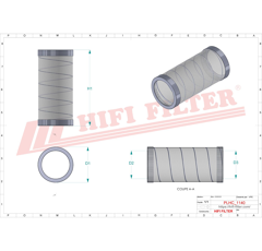 Filtre hydraulique adaptable HIFI FILTER SH66326