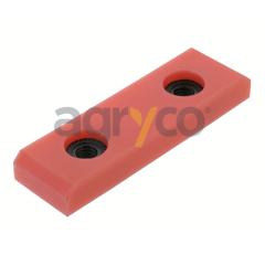 Plaques d'usure 151 x 45 x 19 mm pour téléscopique JCB 157/30200 adaptable