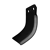 Lame gauche pour Fraise/Rotavator BREVIGLIERI 30329S adaptable - Blacksteel©