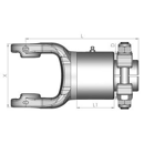 Freilaufkupplung BR3T0934MD- 1 3/4" Z6 mit Klemmbrücke Benzi