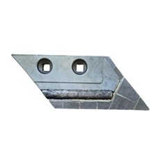 Soc de rasette Droit carbure et rechargement pour charrue KUHN HUARD 631100 adaptable