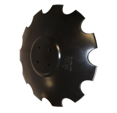 Disque crénelé ∅570x5 pour déchaumeur adaptable - Blacksteel©