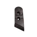 Pointe Droite carbure et renfort acier pour charrue DURO 6432 adaptable