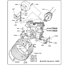 Pièces détachées pour pompe TECNOMA - PM200 adaptable
