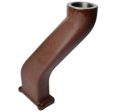 Coude d'échappement pour tracteur CASE IH 136174A3 adaptable