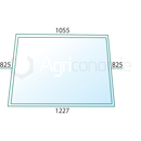 Pare-brise fixe pour machine agricole DAVID BROWN K965652 adaptable