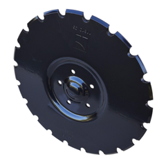 Disque crénelé Ø410x5 mm pour semoir VÄDERSTAD 180078 adaptable - Blacksteel©