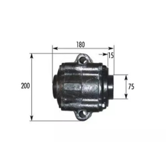 Palier de cover crop pour GREGOIRE-BESSON 850104092 origine