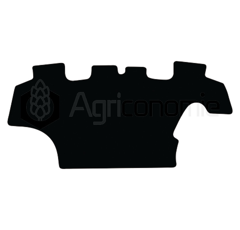 Tapis de sol en velours noir pour cabine