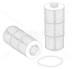 Filtre à huile adaptable HIFI FILTER SO7319