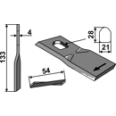 KM-Klinge rechts 80242 Stoll JF Nachbau 