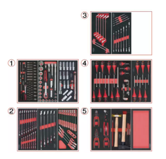 Composition d'outils pour servante 198 pièces | KS TOOLS