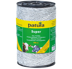 Fil électro-plastique SUPER (rouleau de 400m) | PATURA