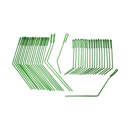 Striegelzinken-Satz (22 Stück) für Sämaschine AMAZONE 954538 – Nachbau  