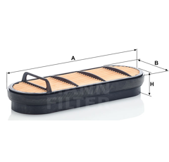 MANN  Luftfilter-Sicherheitseinsatz CF30100