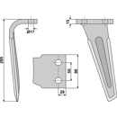 Kreiseleggenzinken - links RH114L RH  Sicma