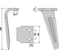 Kreiseleggenzinken - links RH114L RH  Sicma